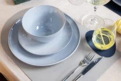 Jay Hill Placemat - Vegan Leer - Grijs / Blauw - Bread - Dubbelzijdig - 44 X 30 Cm 17 Jay Hill Placemat - Vegan Leer - Grijs / Blauw - Bread - Dubbelzijdig - 44 X 30 Cm -Keuken Do Verkoop 10 Jay hill servies stripes 03