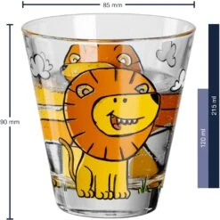 Leonardo Kinderglas Set Bambini Leeuw 215 Ml - 3-Delig -Keuken Do Verkoop 4002541178992 01