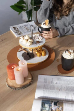 Jay Hill Etagere Marmer Goud 2-Laags -Keuken Do Verkoop 7 8720812849278 5