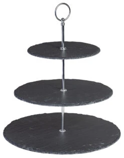 Sareva Etagere / Serveertoren Leisteen 3-Laags -Keuken Do Verkoop 8720364452896 3