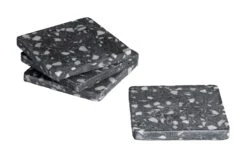 Jay Hill Onderzetters Terrazzo - Grijs - 10 X 10 Cm - 4 Stuks -Keuken Do Verkoop 8720364453169 1