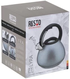 Resto Kitchenware Fluitketel Lyra - Zilver - 2.7 Liter -Keuken Do Verkoop 90605.4260403577325.ver09