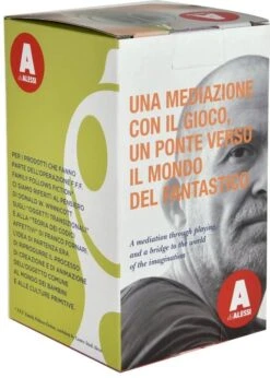 Alessi Suikerpot Gino Zucchino - AGV02 R - Rood - Door Guido Venturini -Keuken Do Verkoop AGV02 R verpakking 2