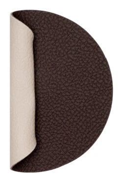 Jay Hill Placemats - Vegan Leer - Bruin / Zand - Dubbelzijdig - ø 38 Cm - 6 Stuks -Keuken Do Verkoop CL.118086 2