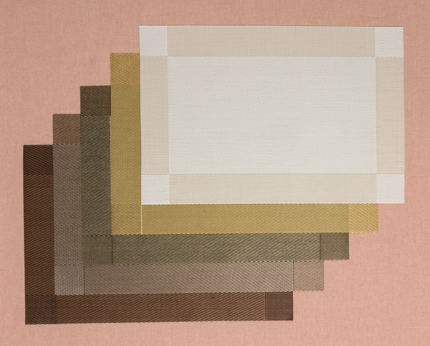 Jay Hill Placemats - Copper - 45 X 31 Cm - 6 Stuks 4 Jay Hill Placemats - Copper - 45 X 31 Cm - 6 Stuks - Afbeelding 4