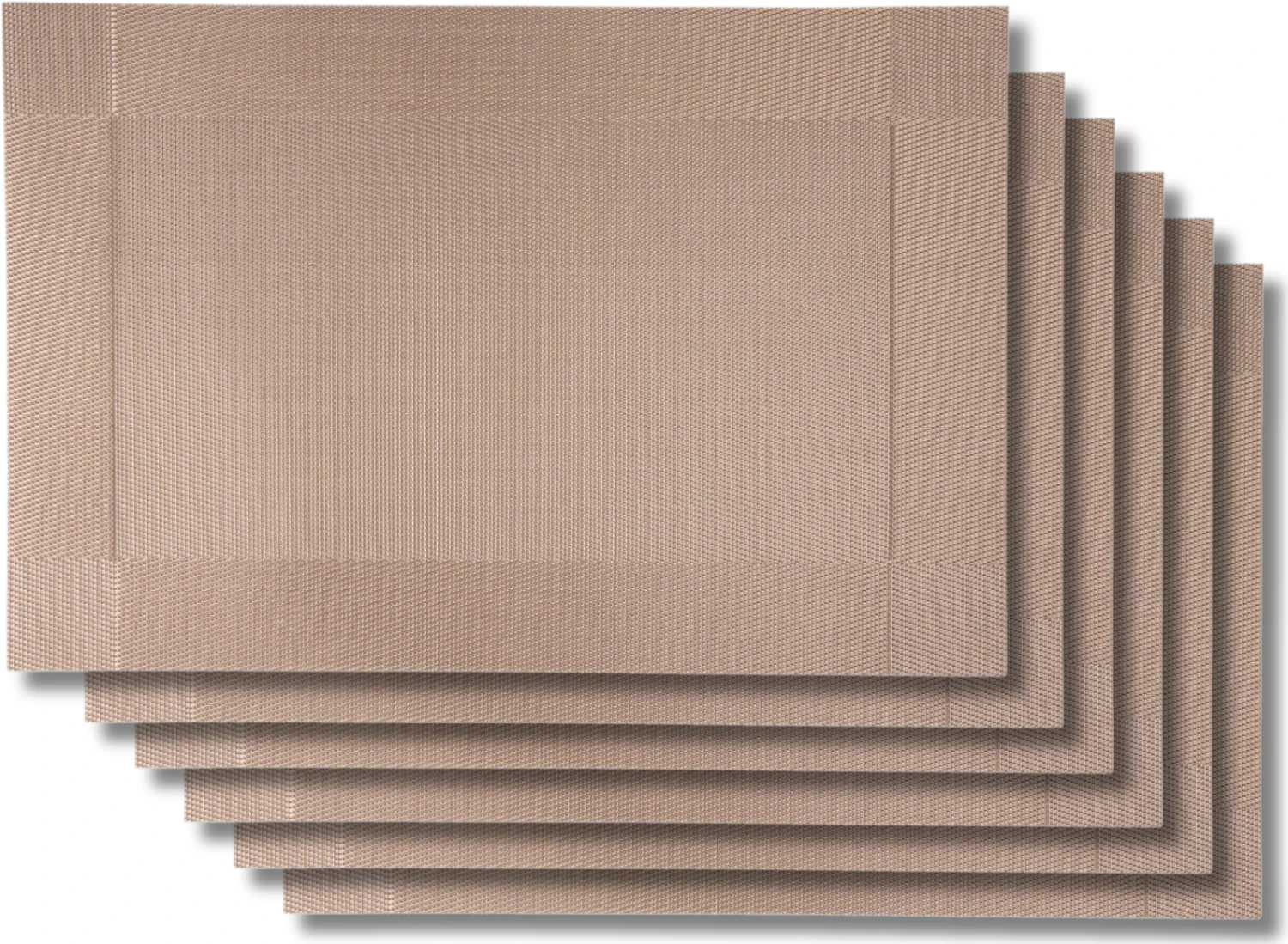 Jay Hill Placemats - Copper - 45 X 31 Cm - 6 Stuks 1 Jay Hill Placemats - Copper - 45 X 31 Cm - 6 Stuks