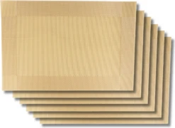 Jay Hill Placemats - Extra Gold - 45 X 31 Cm - 6 Stuks