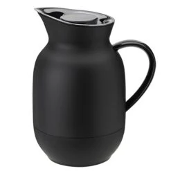 Stelton Thermoskan Voor Koffie Amphora Soft Black 1 Liter