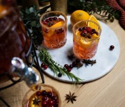 Jay Hill Snijplank / Serveerplank / Borrelplank Marmer - Grijs - ø 30 Cm -Keuken Do Verkoop Winterse cocktail 10