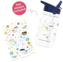 A Little Lovely Company Drinkfles / Waterfles - Astronauten -Keuken Do Verkoop dbasbu36 lr 3 drink bottle astronauts