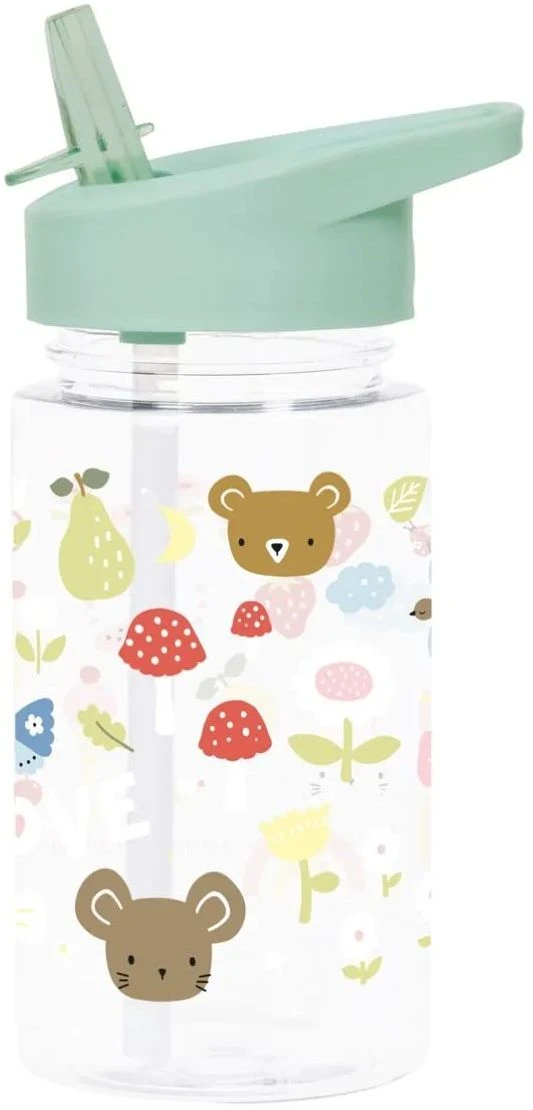 A Little Lovely Company Drinkfles / Waterfles - Vrolijk 3 A Little Lovely Company Drinkfles / Waterfles - Vrolijk - Afbeelding 3