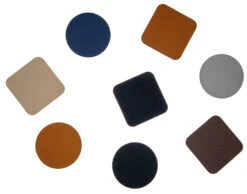 Jay Hill Onderzetters - Vegan Leer - Zwart - 10 X 10 Cm - 6 Stuks -Keuken Do Verkoop diversen 3