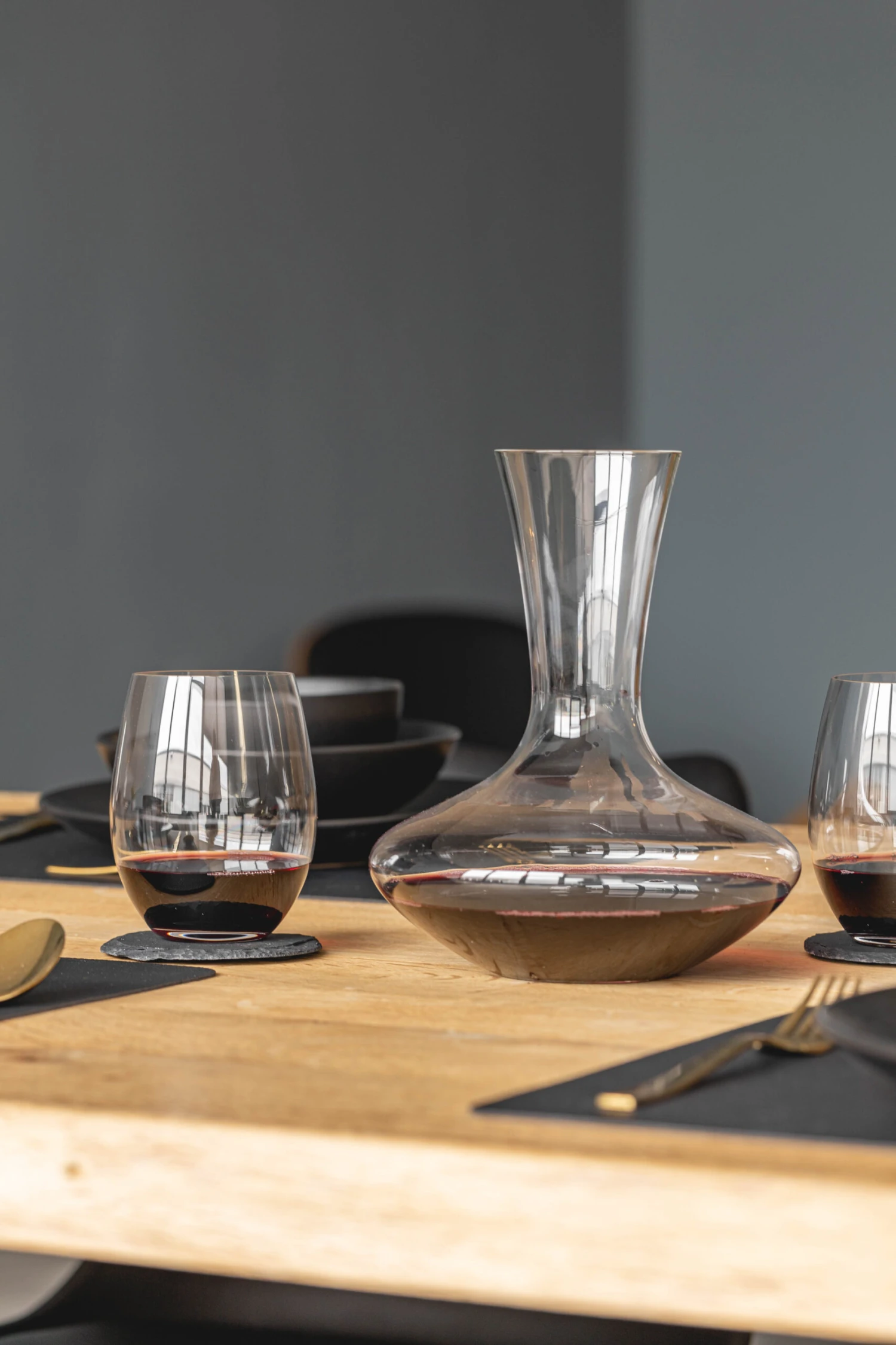 Jay Hill Onderzetters Leisteen - ø 10 Cm - 4 Stuks 3 Jay Hill Onderzetters Leisteen - ø 10 Cm - 4 Stuks - Afbeelding 3