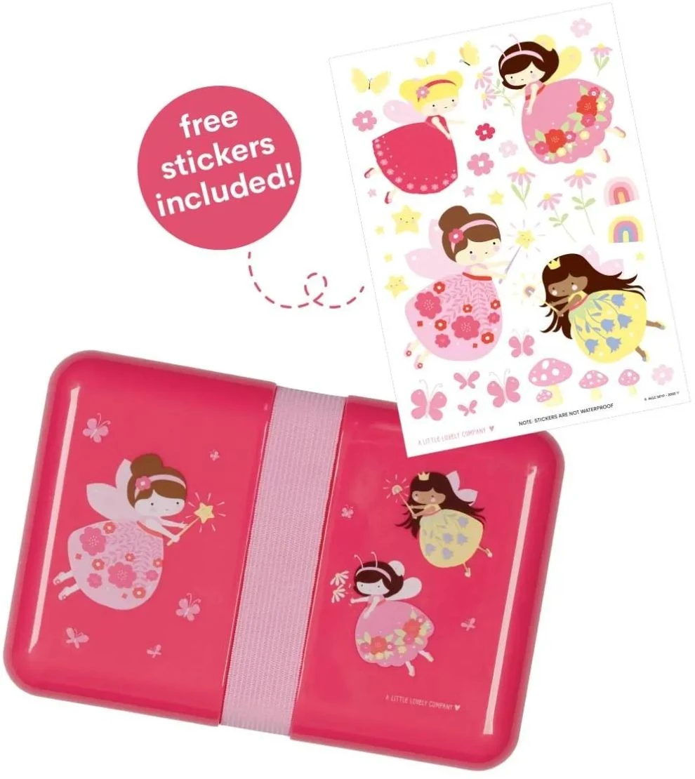 A Little Lovely Company Lunchbox - Fee 4 A Little Lovely Company Lunchbox - Fee - Afbeelding 4