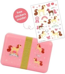 A Little Lovely Company Lunchbox - Paard -Keuken Do Verkoop sblhpi11 lr 3 lunch box horse 2