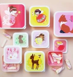 A Little Lovely Company Lunchset - Fee -Keuken Do Verkoop sbsefa28 lr 6 lunch and snack box set fairies