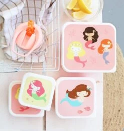 A Little Lovely Company Lunchset - Zeemeermin -Keuken Do Verkoop sbseme40 lr 6 lunch snack box set mermaids