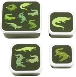 A Little Lovely Company Lunchset - Krokodillen 7 A Little Lovely Company Lunchset - Krokodillen -Keuken Do Verkoop sbsevr59 lr 1 lunch snack box set crocodiles 1