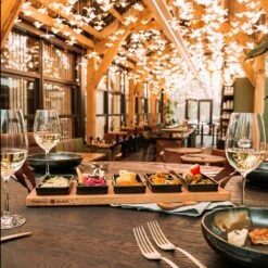 Bowls & Dishes Serveerplank / Tapasplank Streetfood 5-vaks Zwart - Large -Keuken Do Verkoop vbb1849.zw 6